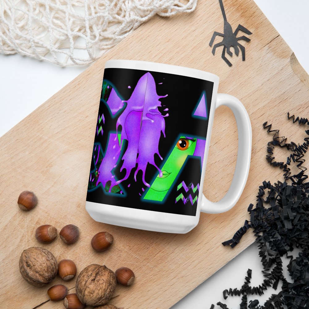 Unique Travel Coffee Mug for Aquarius . Personalized work-from-home travel mug. WickedYo